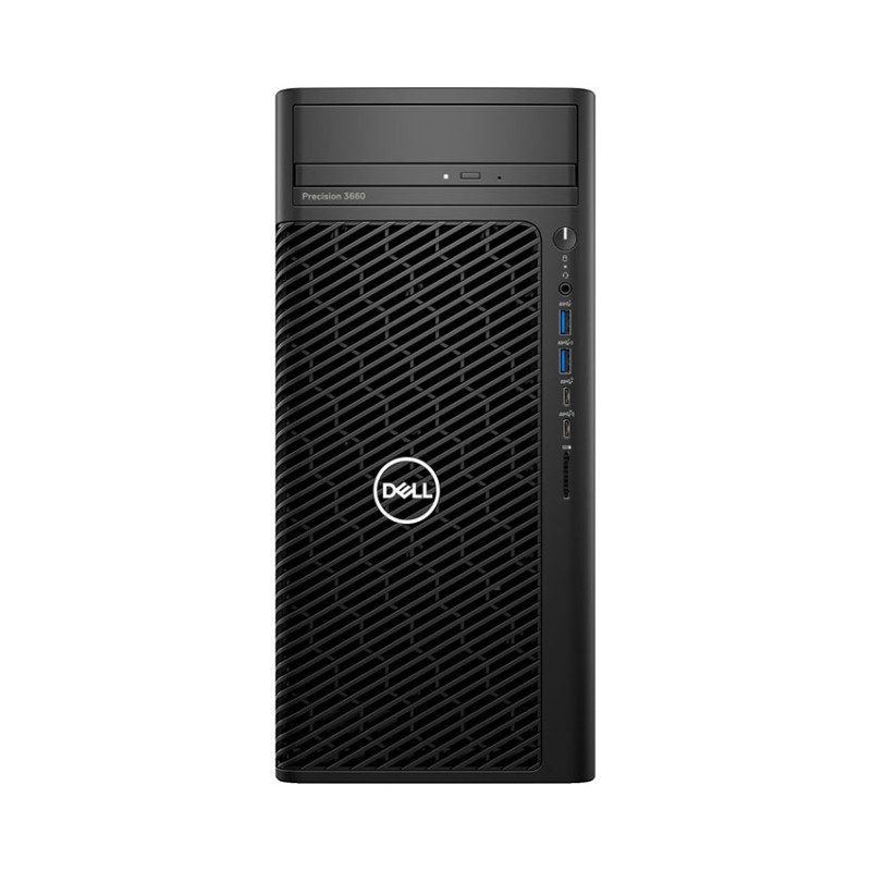 Workstation Dell Precision 3660 Tower (i9-13900/ 16GB 2x8GB DDR5 UD NECC/256GB SSD/1TB HDD/Nvidia A2000 12GB/K+M/Ubuntu/500W) (42PT3660D23)
