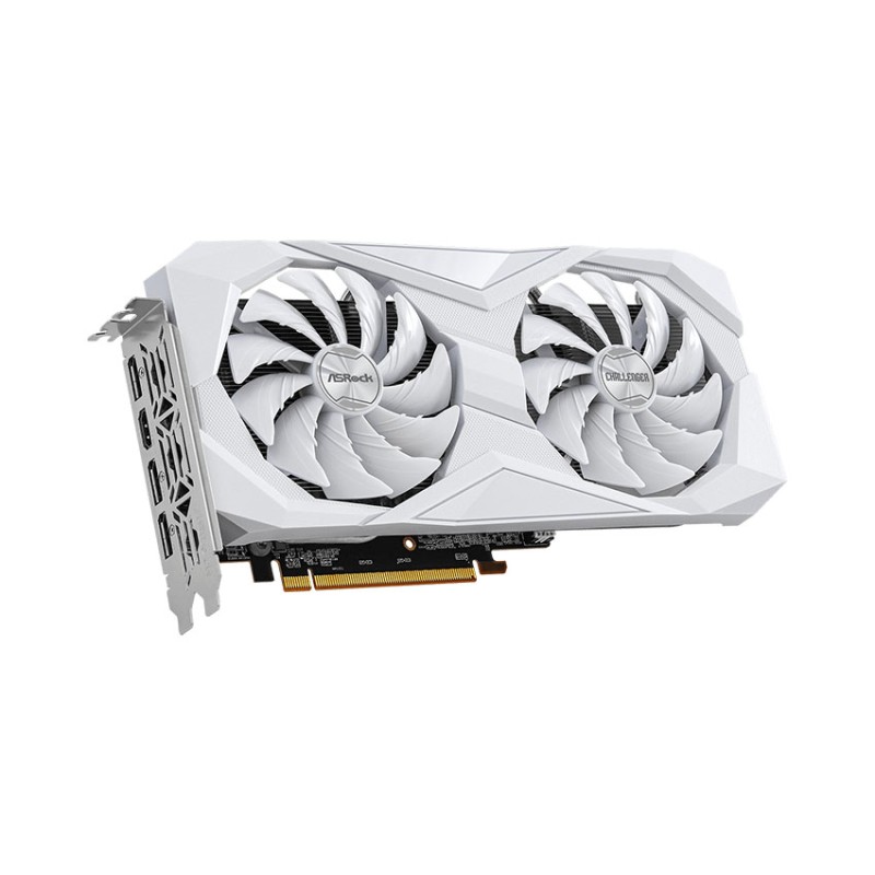 Card màn hình ASROCK RX 6600 CHALLENGER WHITE 8GB