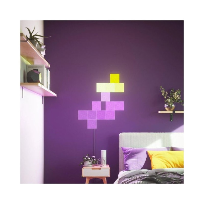 Đèn Thông Minh Nanoleaf Canvas Vuông 4 Miếng (Bộ Mở Rộng)