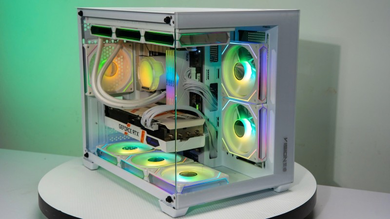 Fan JUNGLE LEOPARD Prism 6Pro White