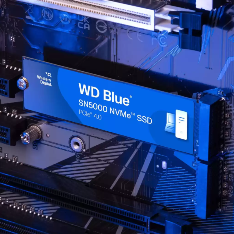 Ổ Cứng SSD WD SN5000 Blue 1TB – M.2 2280 PCIe Gen4 x4 (Đọc 5150MB/s - Ghi 4850MB/s) - (WDS100T4B0E)