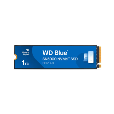 Ổ Cứng SSD WD SN5000 Blue 1TB – M.2 2280 PCIe Gen4 x4 (Đọc 5150MB/s - Ghi 4850MB/s) - (WDS100T4B0E)