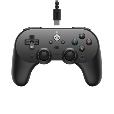 Tay cầm chơi game 8BitDo Pro 2 Wired Controller cho Xbox/Windows Màu Đen
