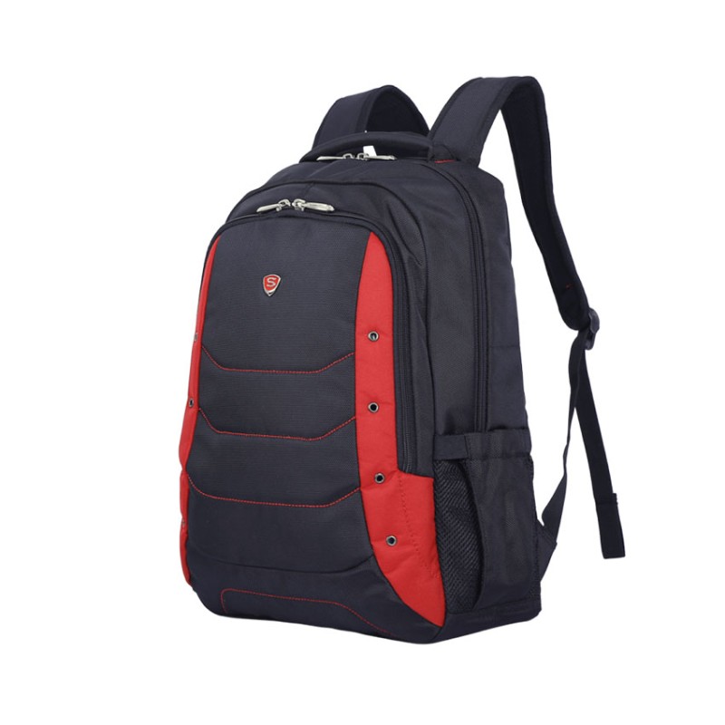 Balo laptop Sakos BRISK i15 NG00 (Đen đỏ)