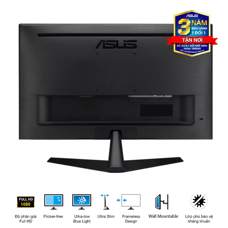Màn hình ASUS VY249HGR (23.8 inch/FHD/IPS/120Hz/1ms)