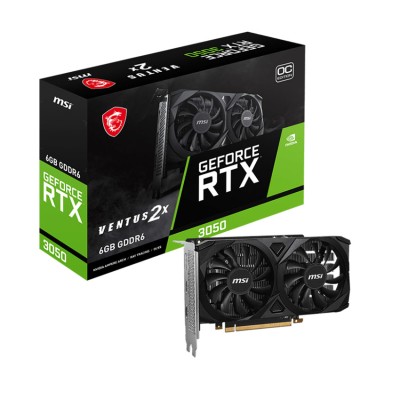 Card màn hình MSI RTX 3050 VENTUS 2X E 6G OC