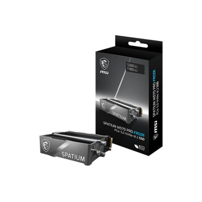 Ổ Cứng SSD MSI SPATIUM M570 Pro 2TB – M.2 2280 PCIe Gen5 x4 (Đọc 12400MB/s - Ghi 11800MB/s)