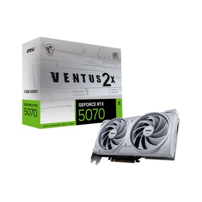 Card màn hình MSI RTX 5070 12G VENTUS 2X OC WHITE