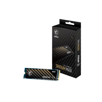Ổ Cứng SSD MSI SPATIUM M450 V1 1TB – M.2 2280 PCIe Gen4 x4 (Đọc 3500MB/s - Ghi 2500MB/s)