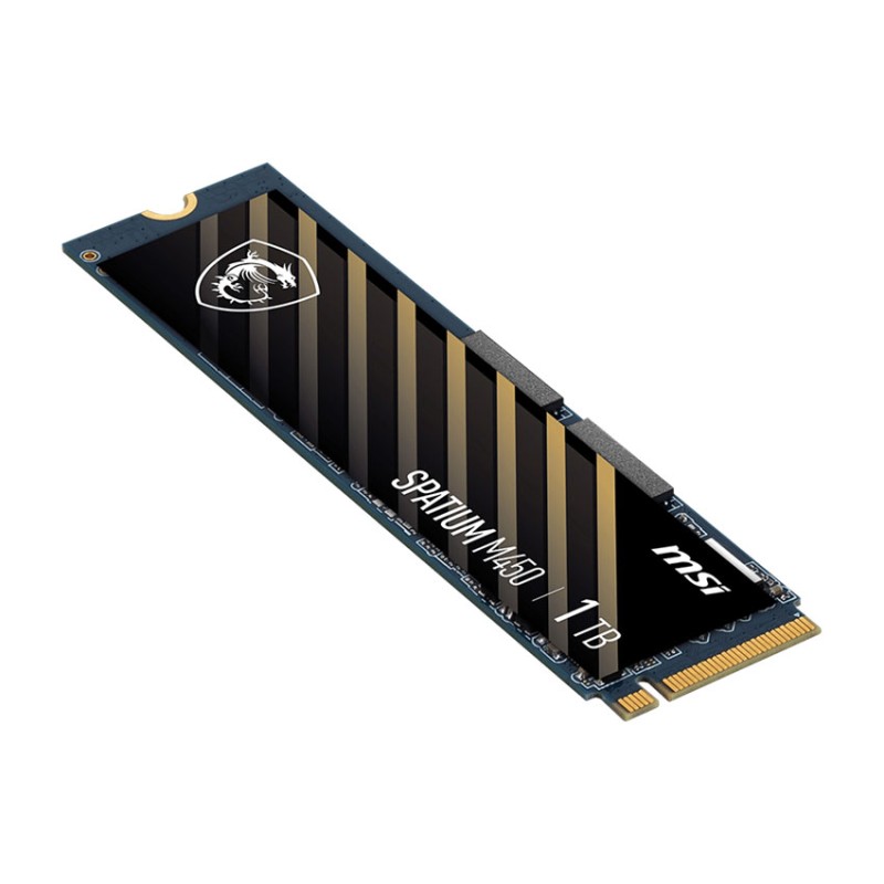 Ổ Cứng SSD MSI SPATIUM M450 V1 1TB – M.2 2280 PCIe Gen4 x4 (Đọc 3500MB/s - Ghi 2500MB/s)