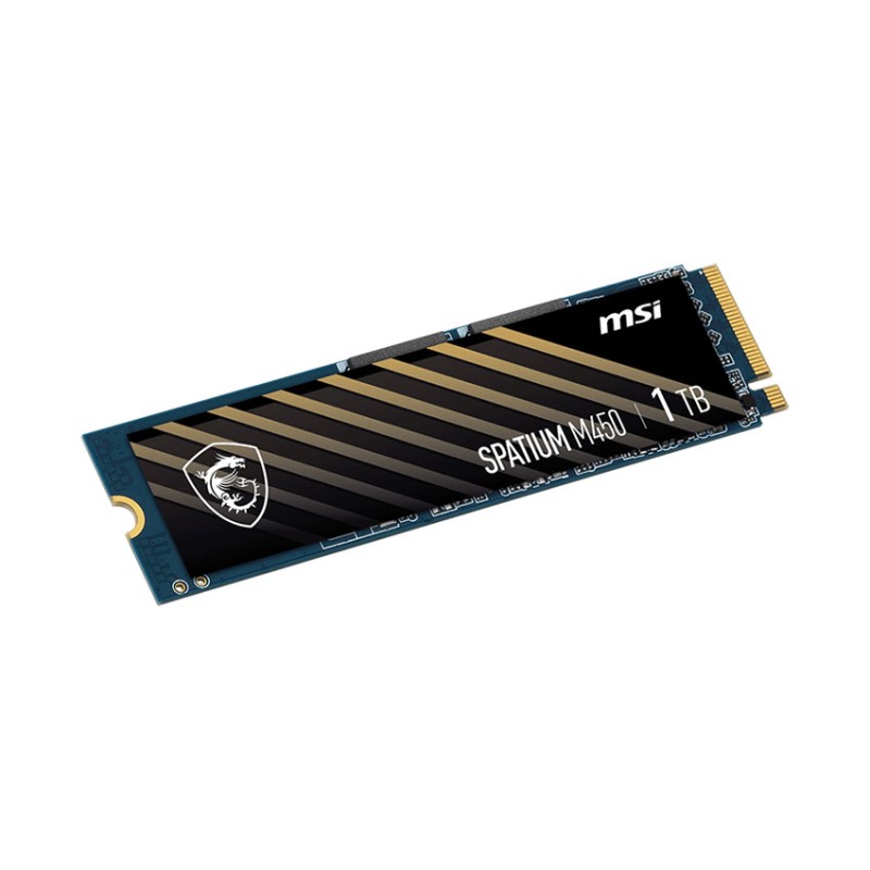 Ổ Cứng SSD MSI SPATIUM M450 V1 1TB – M.2 2280 PCIe Gen4 x4 (Đọc 3500MB/s - Ghi 2500MB/s)