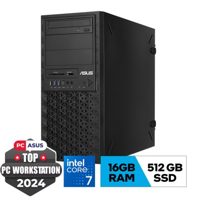 Máy trạm ASUS E500 G9 ( i7-14700K/16GD5/512G-SSD/I225*2/W680/750W/KB &M/nOS/ĐEN) (E500 G9-1470K003Z)