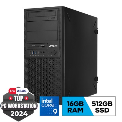 Máy trạm ASUS E500 G9 ( i9-14900K/16GD5/512G-SSD/W680/I225*2/KB/M/LGA1200/750W/KB&M/ĐEN) (E500 G9-1490K007Z)