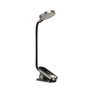Đèn kẹp đọc sách mini hiệu Baseus Comfort Reading Mini Clip Lamp - Màu xám đen