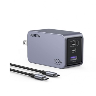 Củ sạc nhanh đa cổng GaN Nexode 100W Ugreen 25873