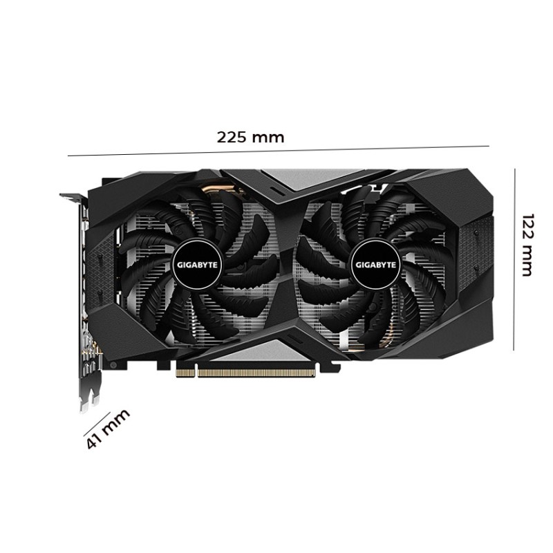 Card màn hình GIGABYTE GTX 1660 Super OC 6G - Cũ đẹp (Tray)