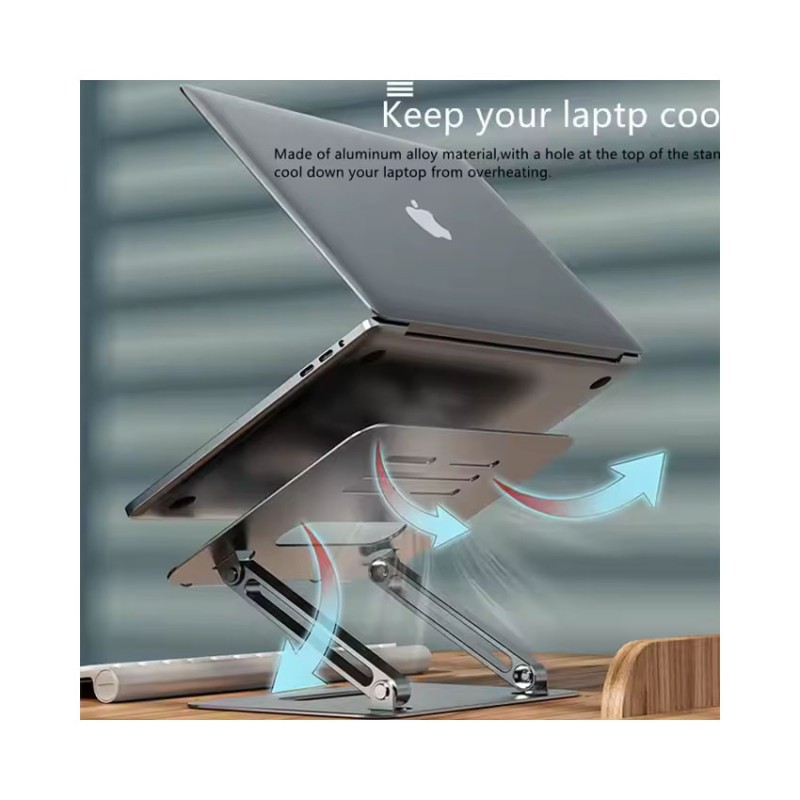 Giá đỡ Laptop Boneruy P43 Màu Xám (14-17.3 inch)