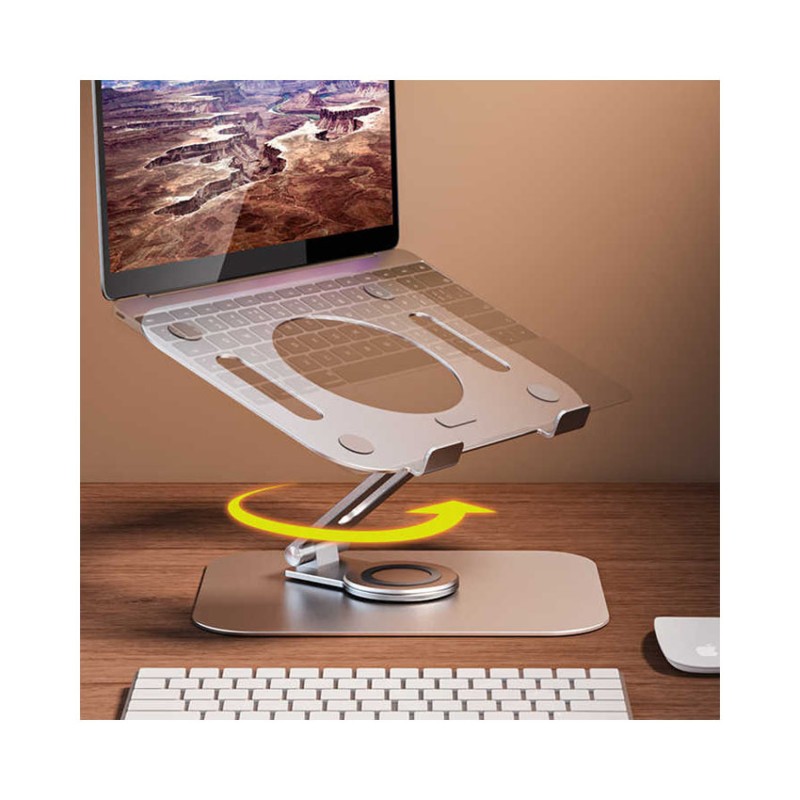 Giá đỡ Laptop Boneruy L04 Màu Xám (14-17.3 inch) Xoay 360 Độ