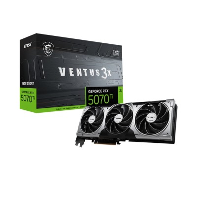 Card màn hình MSI RTX 5070 Ti 16GB VENTUS 3X OC