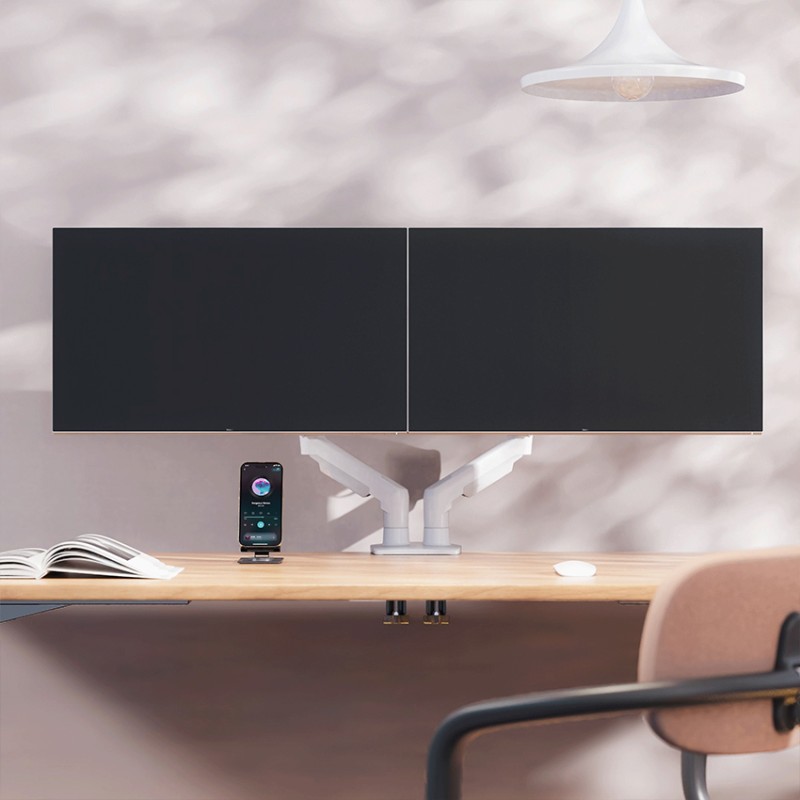 Giá Treo Màn Hình F160 North Bayou Màu Trắng (17-27 inch)