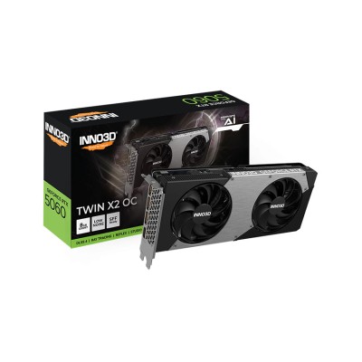Card màn hình INNO3D RTX 5060 Twin X2 OC 8GB