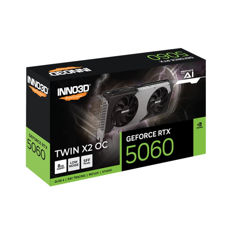 Card màn hình INNO3D RTX 5060 Twin X2 OC 8GB