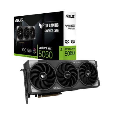 Card màn hình Asus TUF RTX 5060 8G GAMING OC GDDR7 (TUF_RTX5060-O8G-GAMING)