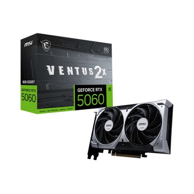 Card màn hình MSI RTX 5060 8G VENTUS 2X OC GDDR7