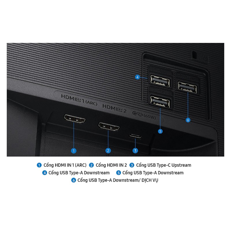 Màn hình thông minh Samsung M7 LS32FM700UEXXV (32 inch/UHD/VA/60Hz/4ms/loa)