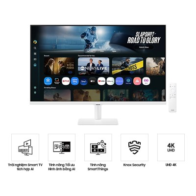 Màn hình thông minh Samsung M7 LS32FM701UEXXV (32 inch/UHD/VA/60Hz/4ms/loa)