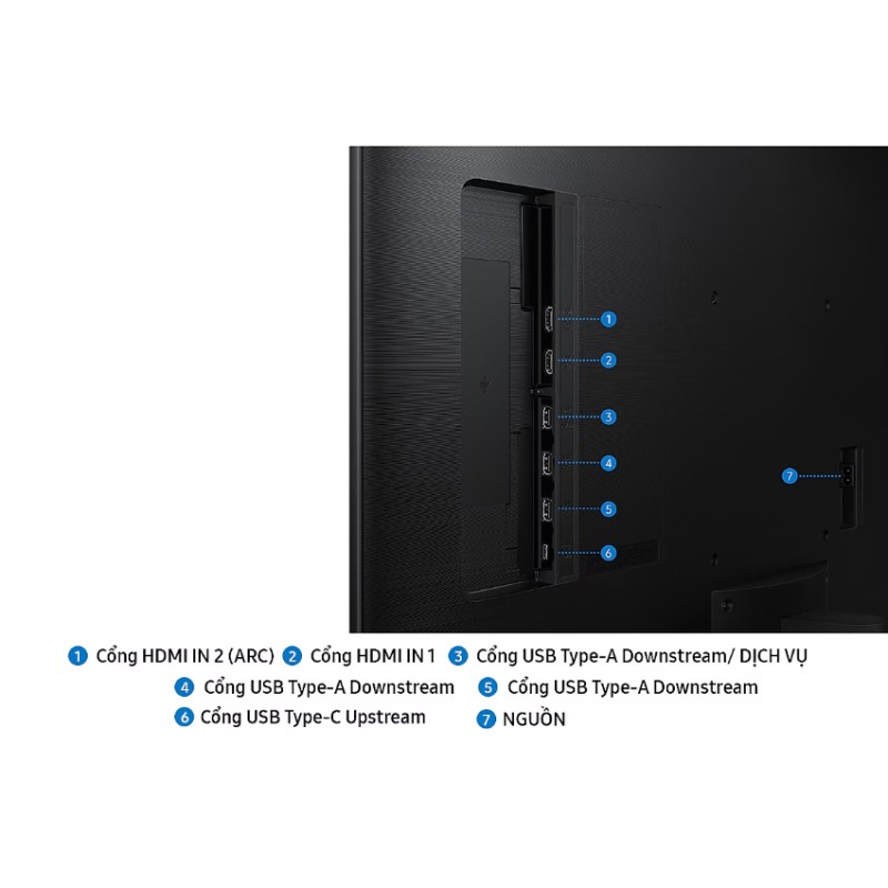 Màn hình thông minh Samsung M70D LS43FM702UEXXV (43 inch/UHD/VA/60Hz/4ms/loa)