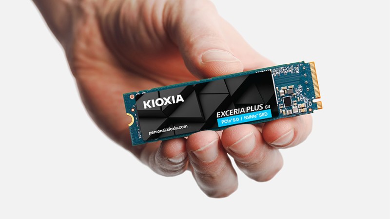 Ổ cứng SSD KIOXIA Exceria Plus G4 R10000 2TB – M.2 2280 PCIe Gen5 x4 (Đọc 10000MB/s Ghi 8200MB/s)-(LVD10Z002TG8)