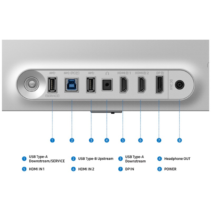 Màn hình Samsung Odyssey G6 G60SF LS27FG602SEXXV (27 inch/QHD/OLED/500Hz/0.03ms)