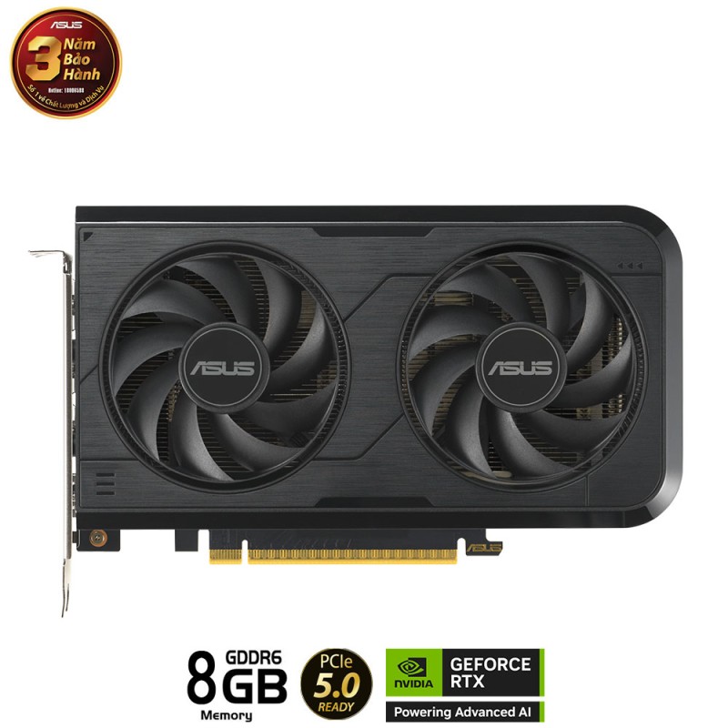 Card màn hình ASUS DUAL GeForce RTX 5050-8G GDDR6