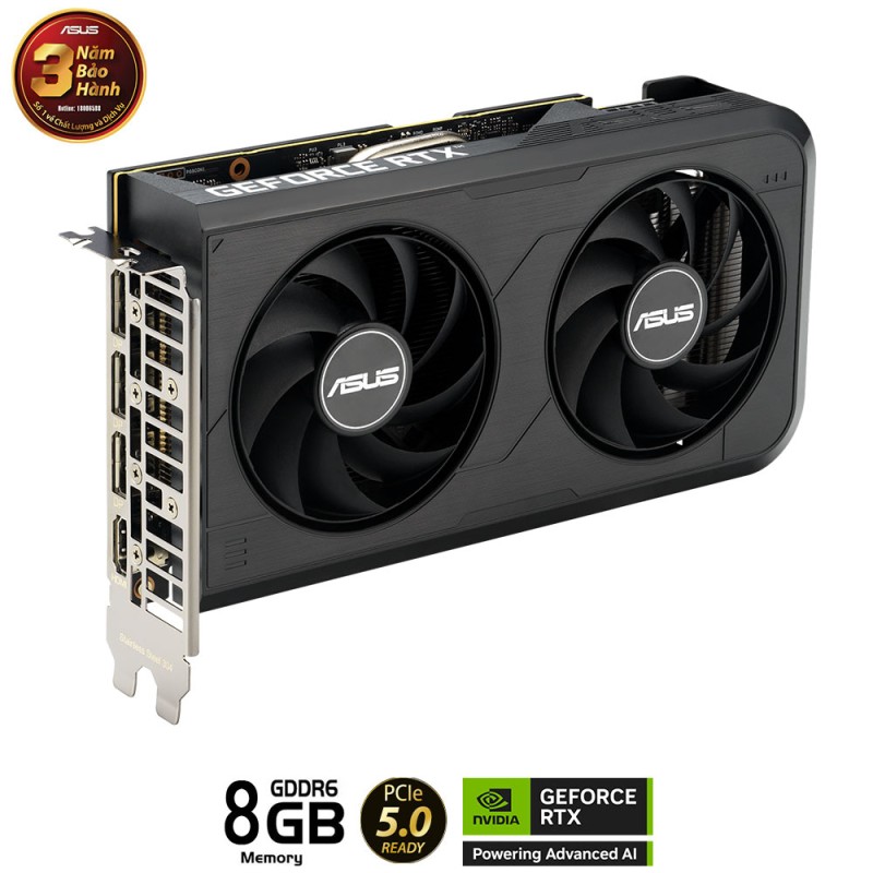 Card màn hình ASUS DUAL GeForce RTX 5050-8G GDDR6