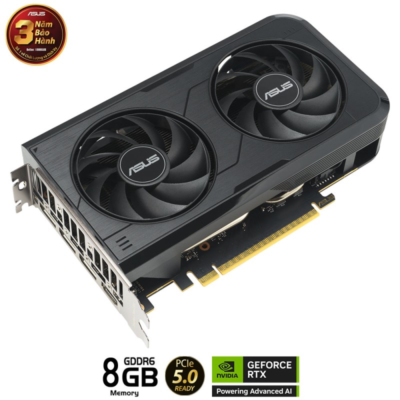 Card màn hình ASUS DUAL GeForce RTX 5050-8G GDDR6