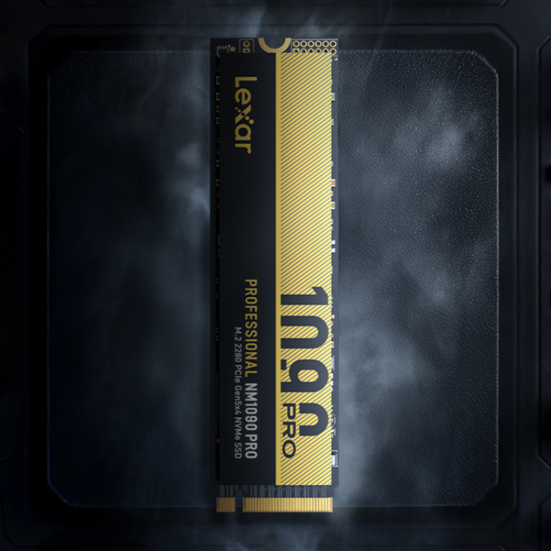 Ổ cứng SSD Lexar NM1090 Pro 2TB – M.2 2280 PCIe Gen5 x4 (Đọc 14000MB/s Ghi 13000MB/s)-(LNM109P002T-RNNNG)