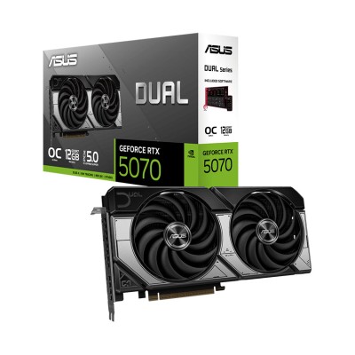 Card màn hình Asus DUAL RTX 5070 12G OC GDDR7