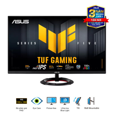 Màn hình Asus TUF VG279Q5R (27 inch/FHD/IPS/200Hz/0.3ms/loa)