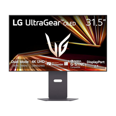 Màn hình LG UltraGear 32GX870A-B (31.5 inch/OLED/UHD-240Hz/FHD-480Hz/0.03ms/USB-C)