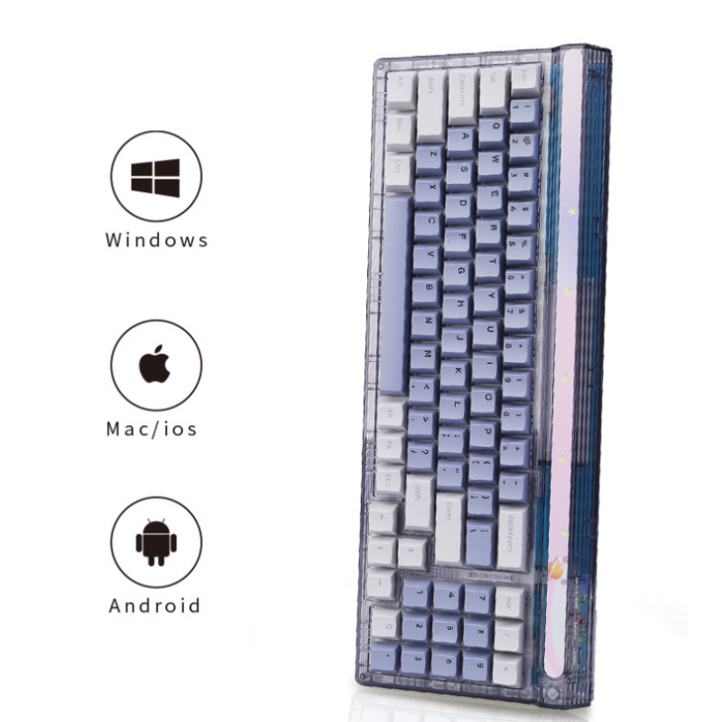 Bàn phím cơ không dây GM780 Nebula Gasket , Starry Sky