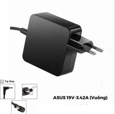 Sạc Asus 19V 3.42A 65W 5.5*2.5mm vuông zin