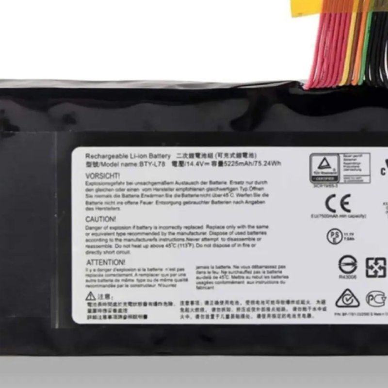 Pin MSI GT80/ BTY-L78 Zin