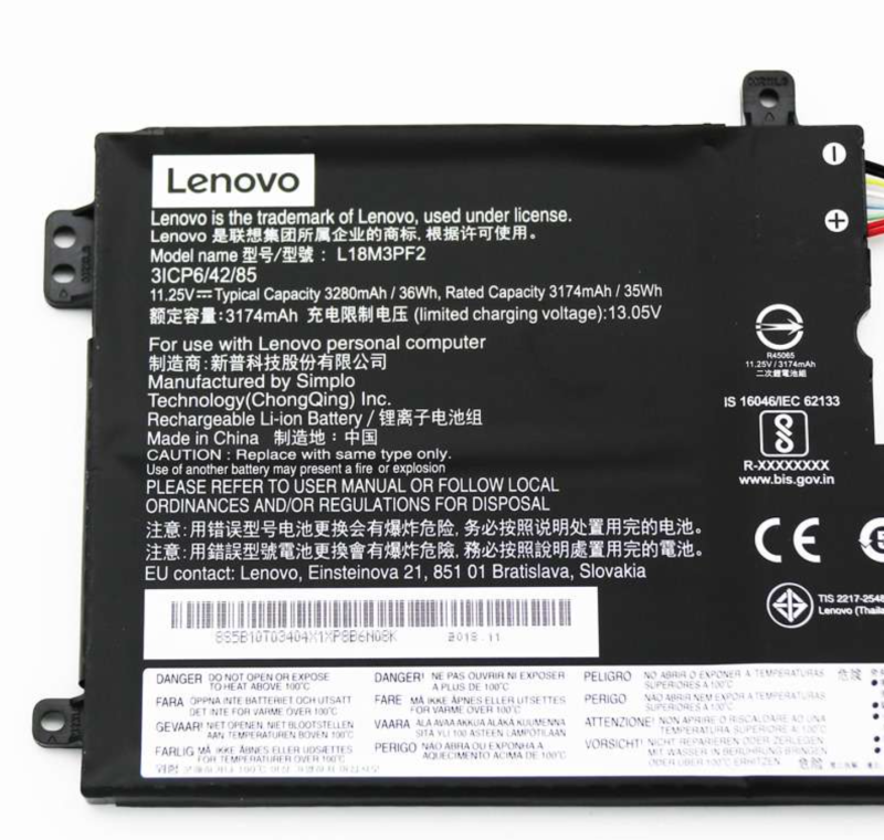Pin Lenovo L18D3PF1