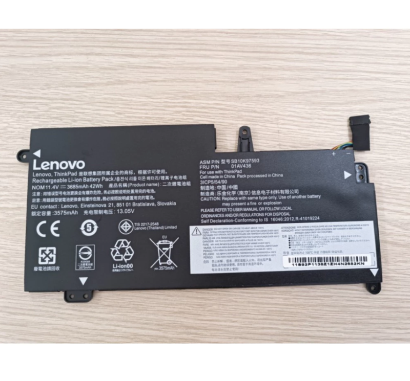 Pin LenovoThinkPad 13 Gen 2/ 01AV436/01AV437