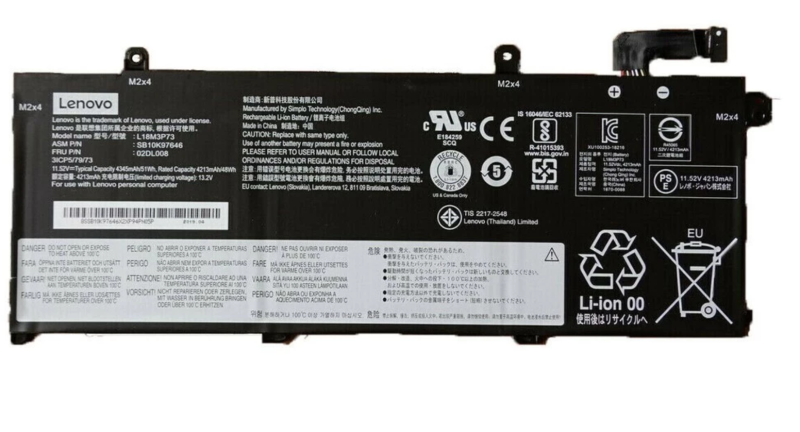 Pin Lenovo L18L3P72 / L18M3P73 /T490  zin