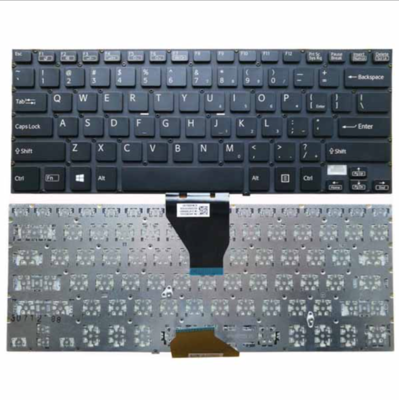 Bàn Phím Sony SVF14E/FIT14A (cáp thẳng ) Black