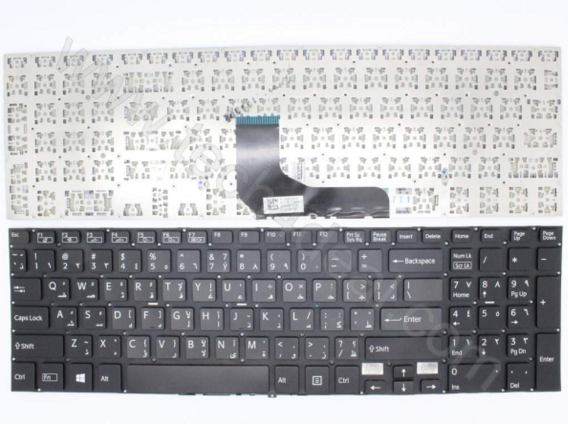 Bàn phím sony SVF15A black fit