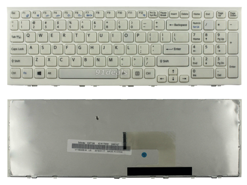 Bàn phím Sony EH White