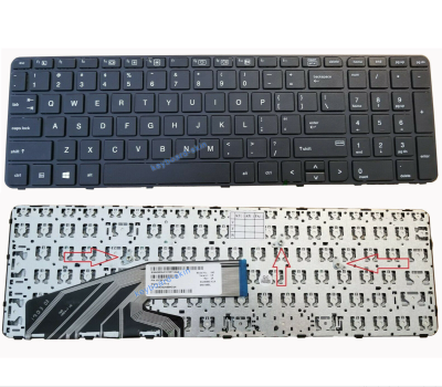 Bàn phím HP 450G3 đen zin